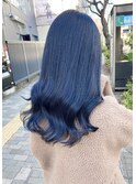 大流行の青髪♪ コリアンブルー♪/ 韓国ヘア/ケアブリーチ