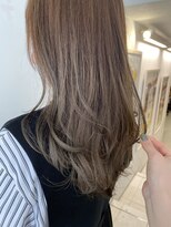 ハイライトカラー×ミルクティアッシュ