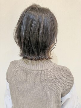 アーチ ブランチ 岡山北長瀬店(ARCH) 【ARCH 竹田】ダークラベンダーアッシュ　くびれボブ