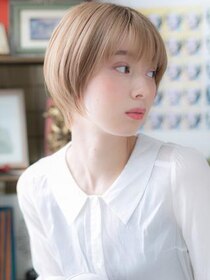 カバーヘア ブリス 北浦和(COVER HAIR bliss) シースルーバングハイライトマッシュボブa北浦和20代30代40代