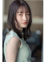 オースティン 登戸向ケ丘遊園(AUSTIN)&nbsp;前髪かき上げイメチェンイヤリングカラーラベンダーカラーくびれ