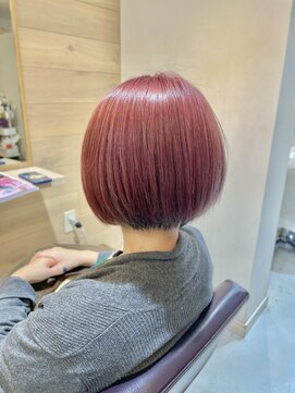 ヘアーリゾート ルアーナ(hair resort LUANA) ピンクカラー