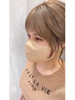 トッカ 中目黒店(tocca) オン眉前髪×流れる顔周り☆