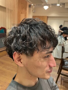 リルシェアサロン(RiRe share salon) 品のあるショートマッシュパーマ