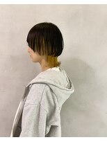 パーク なんば本店(PARK.)&nbsp;くらげヘアー×インナーイエロー