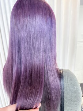 ボックスミコ(Box mico.) 【おしゃれ上品に☆】透明感ラベンダーカラー