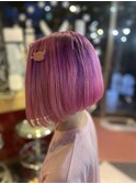 ピンクパープルグラデーション