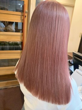 ボアップ(boappu) #ピンクカラー#ケアブリーチ#髪質改善トリートメント