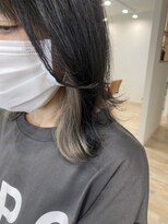 ギフト 甲府店(gyfu&)&nbsp;ミルクティーベージュインナーカラー☆