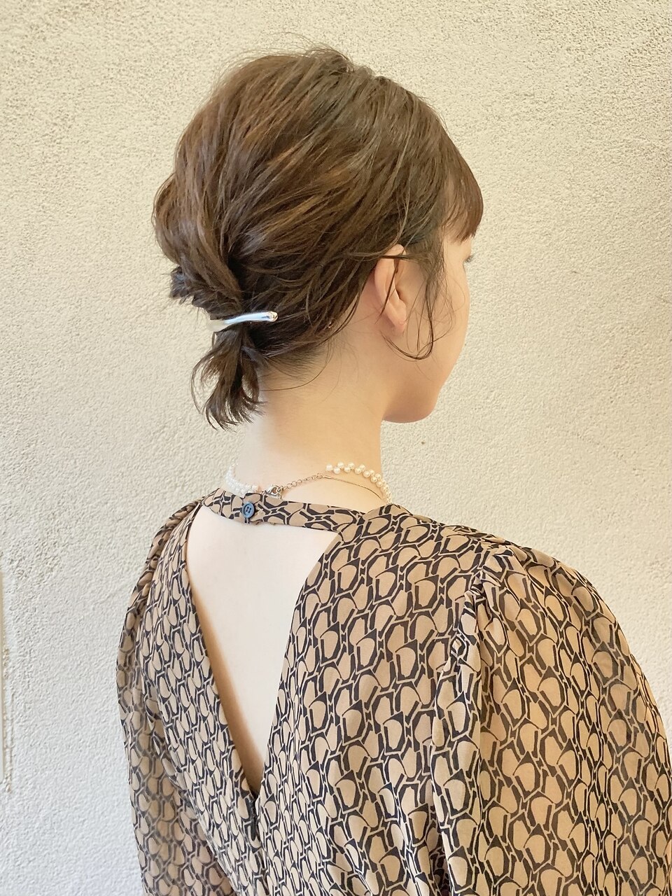 HYEONショートジレ新品オブリ ショートボブ/お呼ばれhair【shiho】：L194452974｜シアン(SYAN