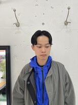 ウェルネス(Wellness)&nbsp;センターパートパーマニュアンスパーマ