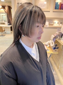 シエル バイ ケンジ 登戸 生田(CIEL by KENJE) ☆くびレイヤーエモージュイメチェンフルバング似合わせカット