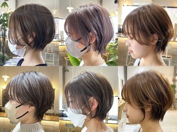 ソーコ(SOKO)の写真/乾かすだけで簡単にまとまる"似合わせ小顔カット"であなたの魅力を引き出す*横顔も綺麗に*[観音寺]