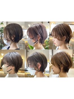 乾かすだけで簡単にまとまる"似合わせ小顔カット"であなたの魅力を引き出す*横顔も綺麗に*[観音寺]
