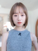 ハバナ 立川(HAVANA) レイヤーボブ/髪質改善/小顔/オリーブグレー/レイヤーカット