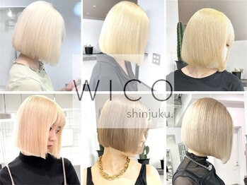ウィコ 新宿(WICO)の写真/カラー技術講師も務めるstylist在籍*ハイトーンカラー専門店の技術を*[新宿駅/ダブルカラー/ケアブリーチ]