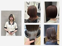 『スタイリスト/中島』【髪質改善/トリートメント/白髪染め/縮毛矯正/U24/ハイライト】