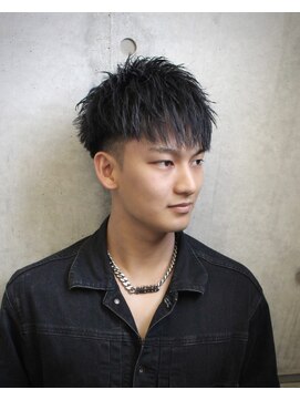 オーシャントーキョー ホワイト 原宿(OCEAN TOKYO WHITE) スパイキーショート アップバング メンズショート