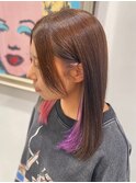デザインインナーカラー/顔まわりレイヤー