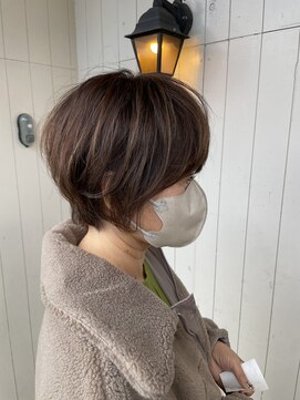 アムレヘアー(amule hair) 【amule hair】丸みショートボブ