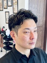 グレイスフルバーバーロンドン 大宮店(Graceful Barber London)&nbsp;【40代 男性】ロンドンツーブロパーマ（大宮/バーバー）