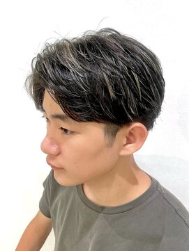 バーチ バイ クロップエス(BIRCH by crop es) 抜け感で魅せる、メンズハイライト・メッシュ。