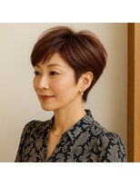 スープレックス ヘアーデザイン(SOUPREX HAIR DESIGN) 美シルエットミセスベリーショート 20代 30代 40代 50代 60代
