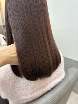 ディジョン 自由ヶ丘(Dijon) 韓国顔まわりレイヤーカットグレージュオリーブベージュブラウン