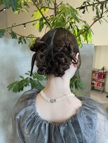 ルプラス(le place.)&nbsp;タイトツインヘアアレンジ