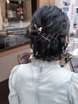 ヘアーメイク アフィーノ(hair make affino) hair arrange ショートヘア