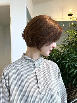 サン 白金台(SUN) 毛流れレイヤーのショートボブ白金目黒