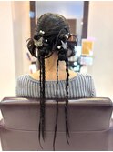 【1月】結婚式ヘアアレンジ　カチモリヘア