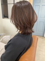 サンバイセライロ 千葉(SAN. by celilo)&nbsp;ダークアッシュ/似合わせカット/ミディアムレイヤーカット