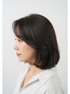 ヘアアンドネイルイミュン(Hair&Nail immune) ツヤカラー30代40代50代髪質改善白髪染めハイライト藤沢