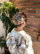 ツイーディア(Tweedia) 和装ヘアアレンジ
