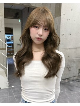 シスター 国分寺(sister) 韓国ヘア/艶髪/オリーブカラー/ブリーチなし/国分寺