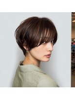 アンサ 長岡天神店(ANSA) 大人可愛い丸みショート×小顔補正