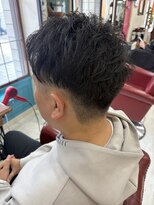 イズム(ISMS...) ツーブロアシメスタイル