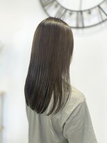 ココロ ヘアーアンドスパ 目黒(cocoro hair&spa)&nbsp;酸性縮毛矯正の自然なストレート具合たるや。