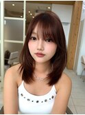 20代30代40代◎韓国式小顔レイヤースタイル