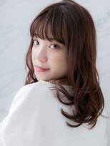 ローレン(LOREN)&nbsp;結んでも可愛い顔周りレイヤーミディアム/伸ばしかけにも
