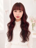 トリッカ シブヤ(TRICCA SHIBUYA) 羽エクステ30本インナーピンクロング