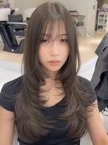 シー 萩原店(sea) ブリーチハイライト髪質改善ダブルカラーレイヤーカット