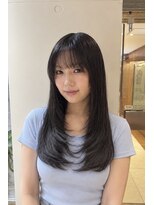エッセ 大阪梅田茶屋町店(esse)&nbsp;【梅田】レイヤーカット　ローレイヤー　韓国ヘア