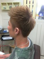 ファシオ ヘア デザイン(faccio hair design) ツーブロック×ダブルカラー