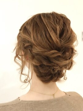 ヘアメイク エンカレッジ(HAIR MAKE encourage) ○編み込みアップ○