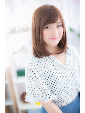 ヘアアンドビューティー ミック(Hair & Beauty miq) リッチなツヤ感♪清楚ミディb(miq阿佐ヶ谷)
