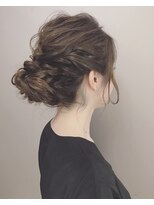 ピエドプールポッシュ(PiED DE POULE POCHE)&nbsp;＊ arrange hair ＊ アップスタイル