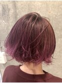 センシュアルピンクパープル×ボブ【LODAT横浜】