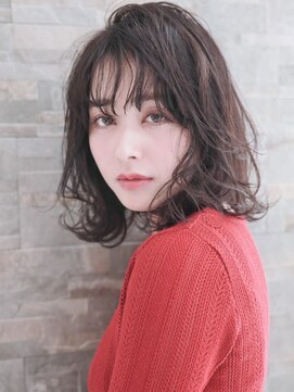 ラ ブレス 大阪梅田(LaBless) 大人女性必見スタイル★巻いても巻かなくても決まる上品ミディ